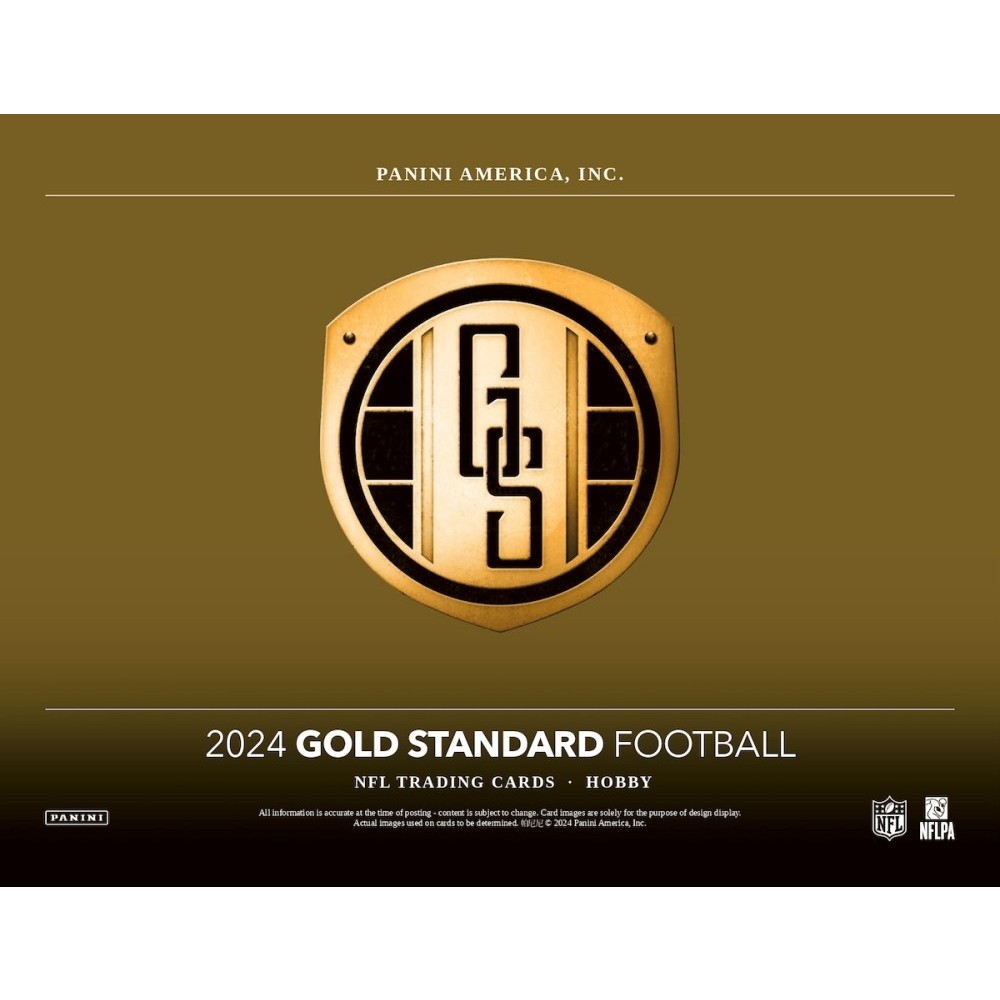 2024 Panini Gold Standard Football Hobby Box Case