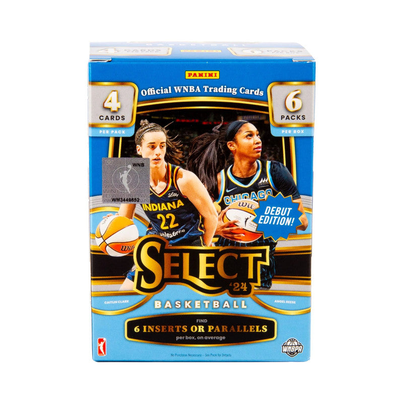 2024 Panini Select WNBA Basketball 6-Pack Hobby Blaster Box