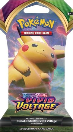 Pokemon TCG: Sword and Shield - Vivid Voltage Sleeved Booster Pack