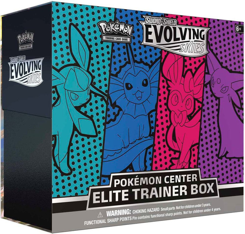 Pokemon Sword and Shield: Evolving Skies Pokemon Center Elite Trainer Box (GSEV)