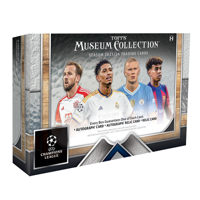 2023/24 Topps Museum Collection UEFA Champions League Soccer Hobby Box