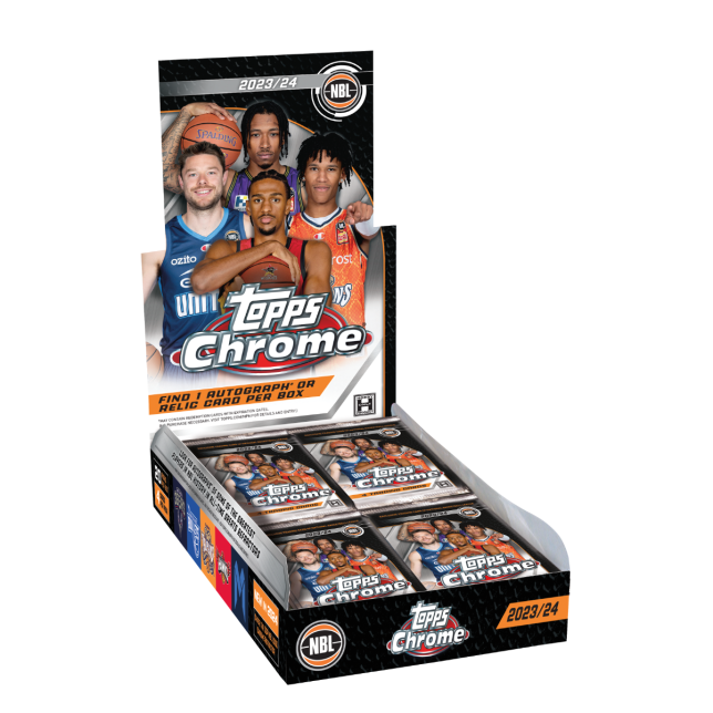 2023/24 Topps Chrome NBL Basketball Hobby Box