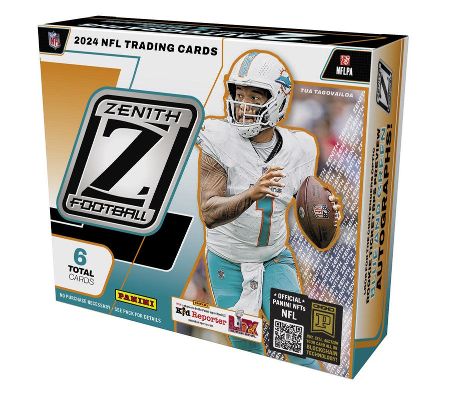 2024 Panini Zenith Football Hobby Box (PRE-ORDER)