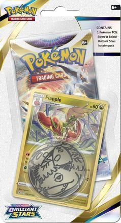 Pokemon TCG: Sword and Shield - Brilliant Stars Blister (Flapple)