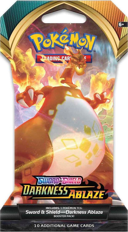 Pokemon Sword and Shield: Darkness Ablaze Sleeved Booster Pack