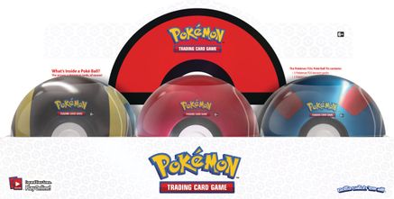 Pokemon TCG: Poke Ball Tin Display