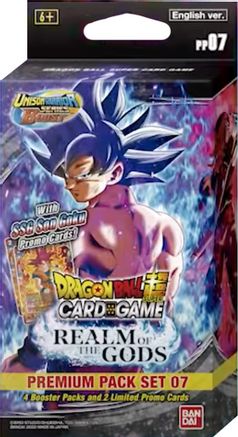 Dragon Ball Super: Realm of the Gods Premium Pack Set