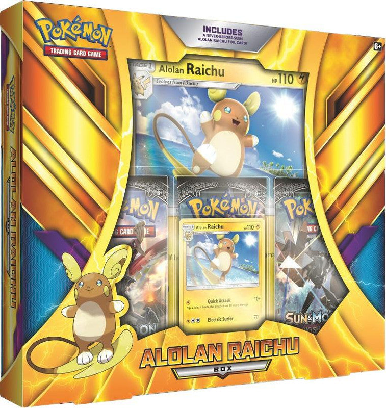 Pokemon TCG: Alolan Raichu Box