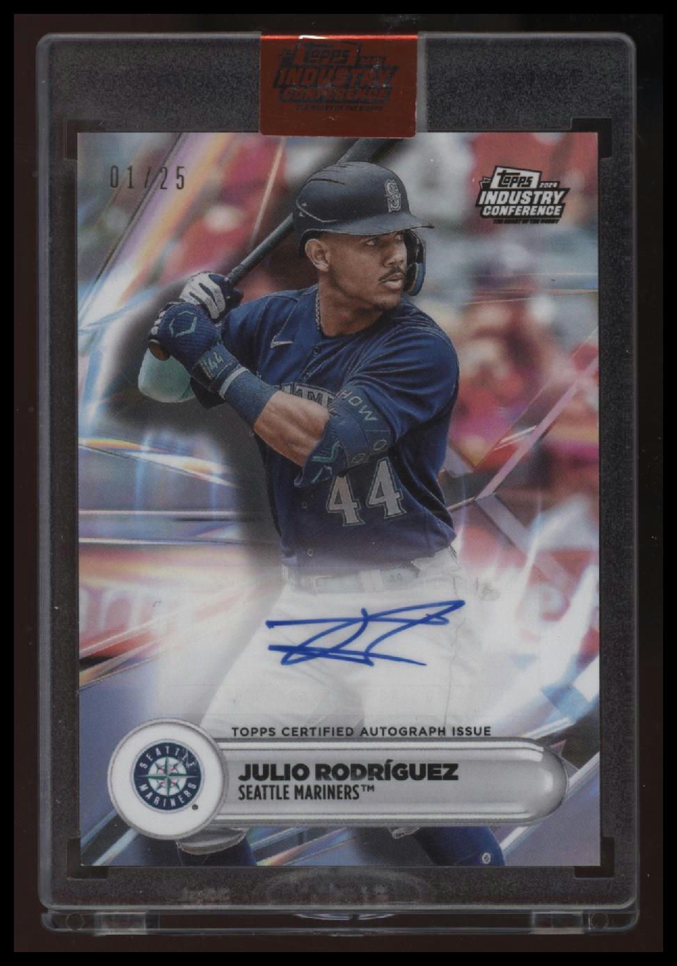 2024 Topps Industry Conference Julio Rodriguez Autograph #1/25