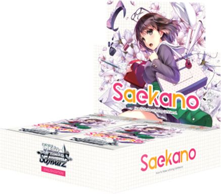 Saekano: How to Raise a Boring Girlfriend Booster Box - Saekano: How to Raise a Boring Girlfriend (SHRB)