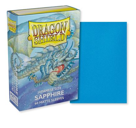 Dragon Shield Japanese Matte Sleeves - Sapphire