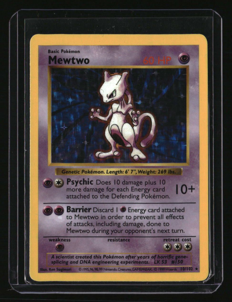 Base Set (Shadowless) Mewtwo