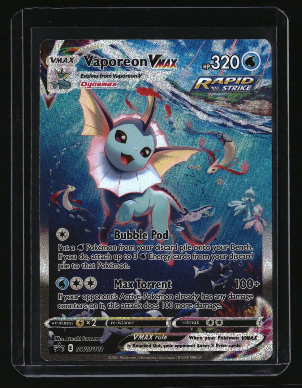 SWSH: Sword &amp; Shield Promo Cards Vaporeon VMAX MP