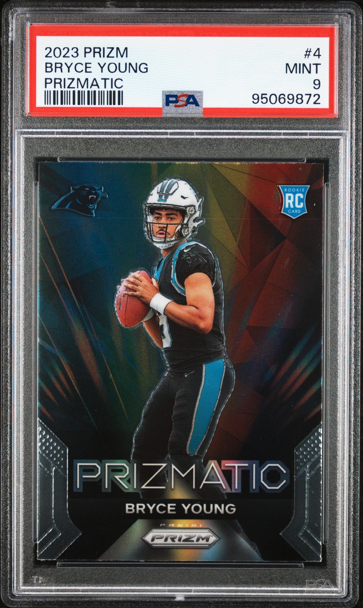 2023 Panini Prizm Prizmatic Bryce Young PSA 9 95069872