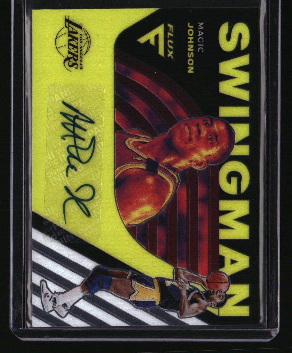 2020-21 Panini Flux Magic Johnson Swing Man Signatures