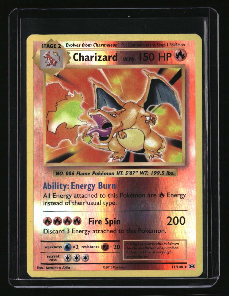 XY - Evolutions Charizard Reverse Holo MP 10001898