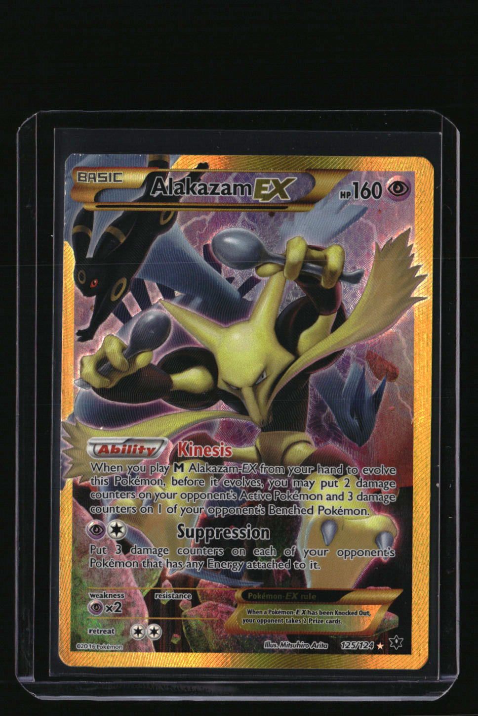 XY - Fates Collide Alakazam EX (Secret)