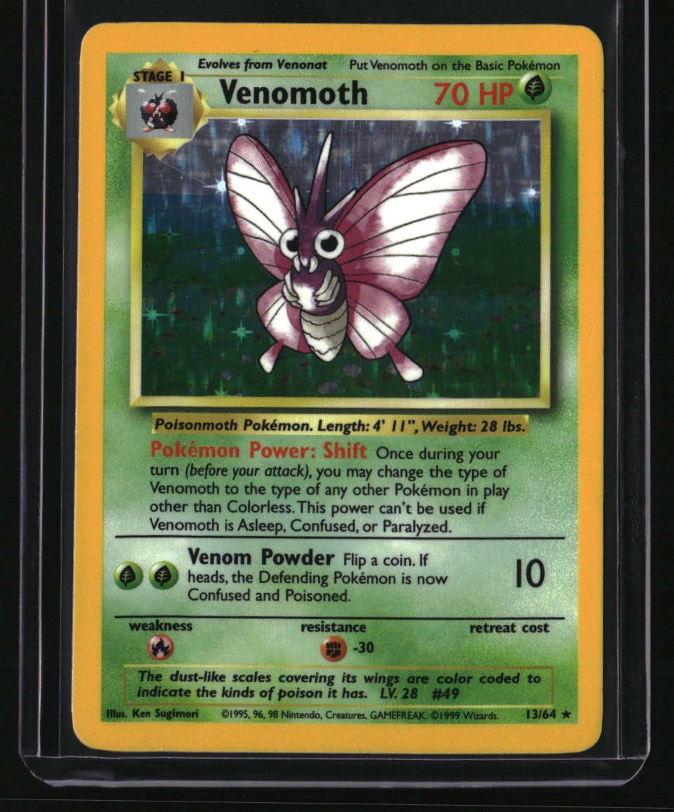 Jungle Venomoth (13) No Symbol Error