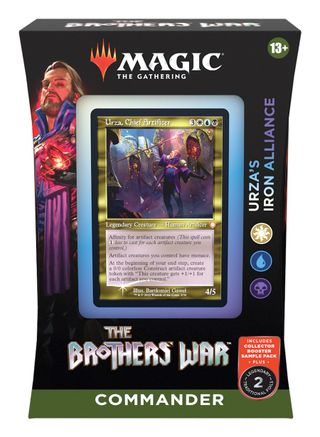 Magic the Gathering: The Brothers&amp;#x27; War Urza&amp;#x27;s Iron Alliance Commander Deck