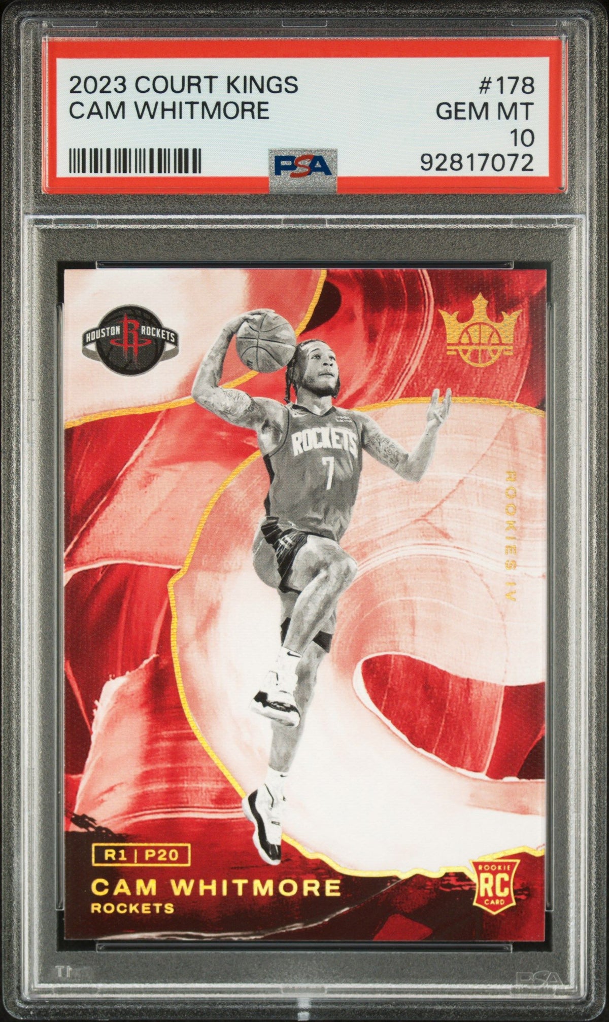 2023 Panini Court Kings #178 Cam Whitmore PSA 10