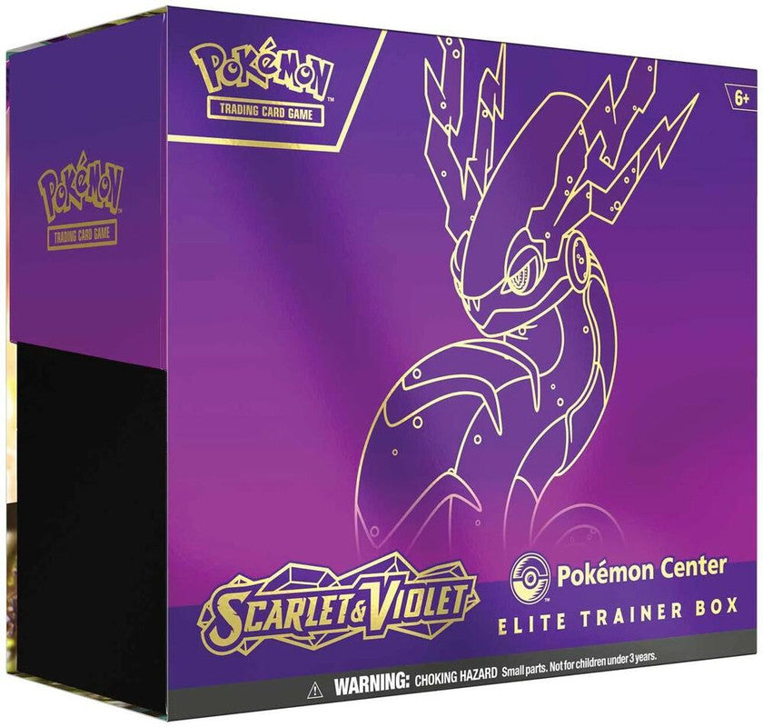 Pokemon Scarlet and Violet Pokemon Center Elite Trainer Box (Miraidon)