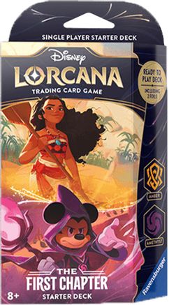 Disney Lorcana: The First Chapter Starter Deck (Amber and Amethyst)