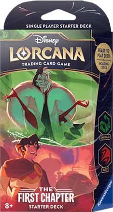 Disney Lorcana: The First Chapter Starter Deck (Emerald and Ruby)