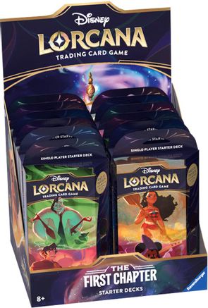 Disney Lorcana: The First Chapter Starter Deck Display