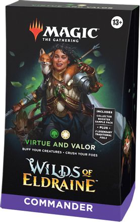 Magic the Gathering: Wilds of Eldraine - Virtue and Valor Commander Deck