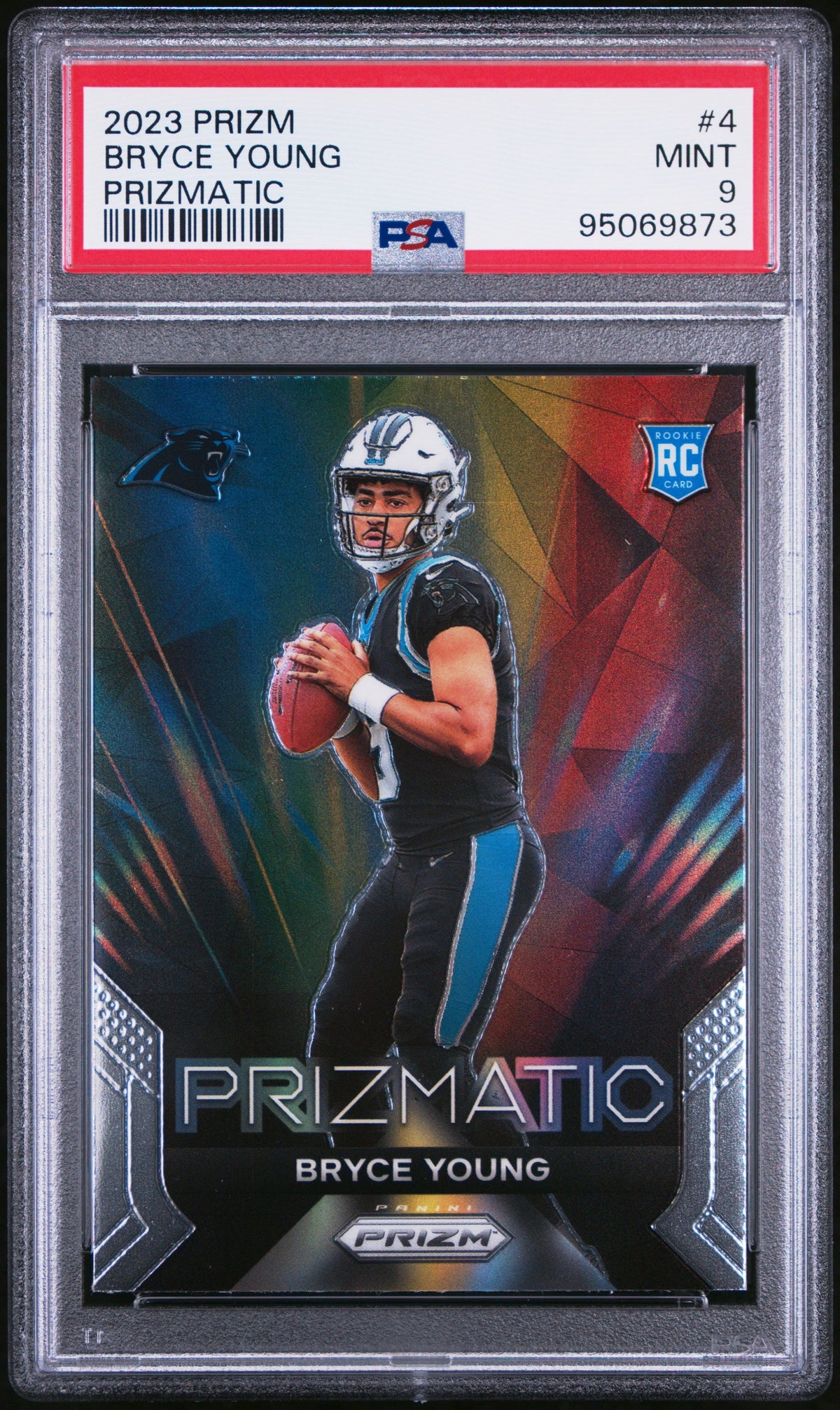 2023 Panini Prizm Prizmatic Bryce Young PSA 9 95069873