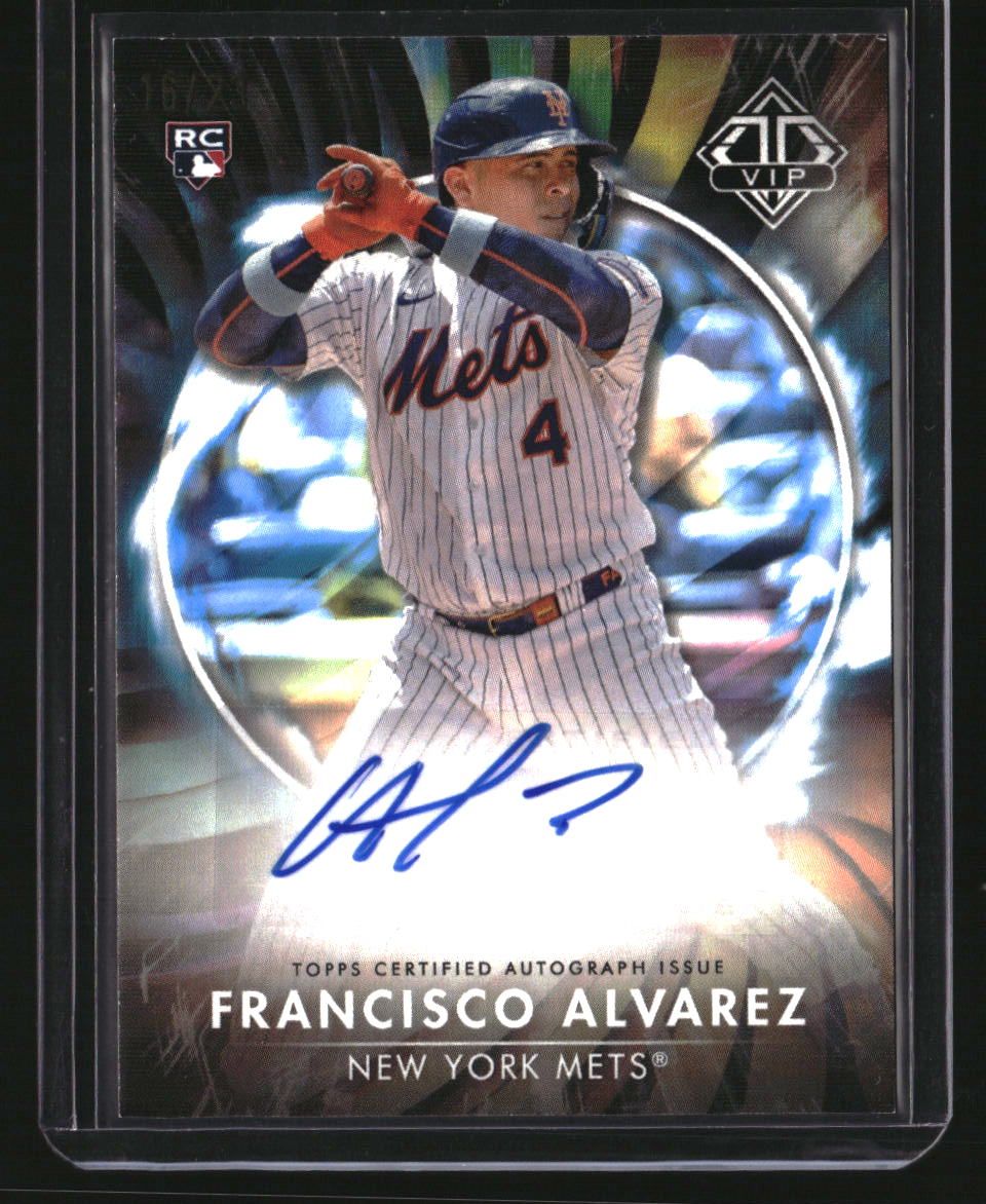 2023 Topps Transcendent Collection Francisco Alvarez VIP Auto #VIPA-FA #/23