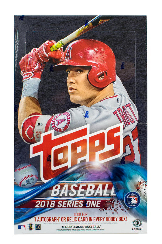 2018 Topps Series 1 Baseball Hobby Box