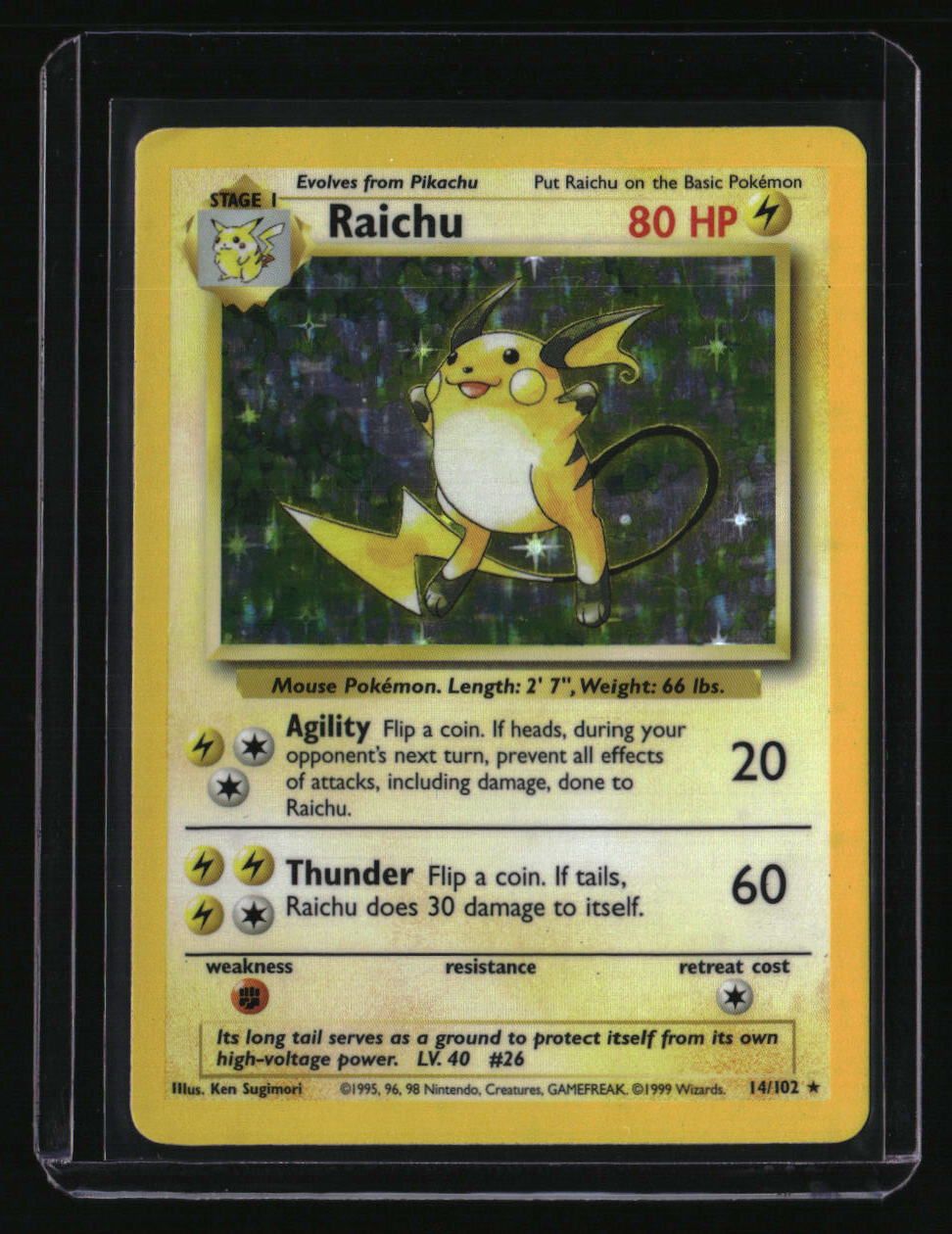 Base Set Raichu