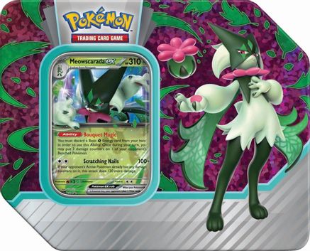 Pokemon TCG: Paldea Partners Tin [Meowscarada ex]