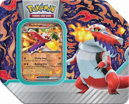 Pokemon TCG: Paldea Partners Tin [Skeledirge ex]