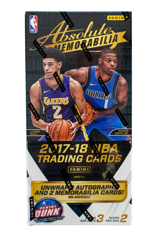 2017/18 Panini Absolute Basketball Hobby Box