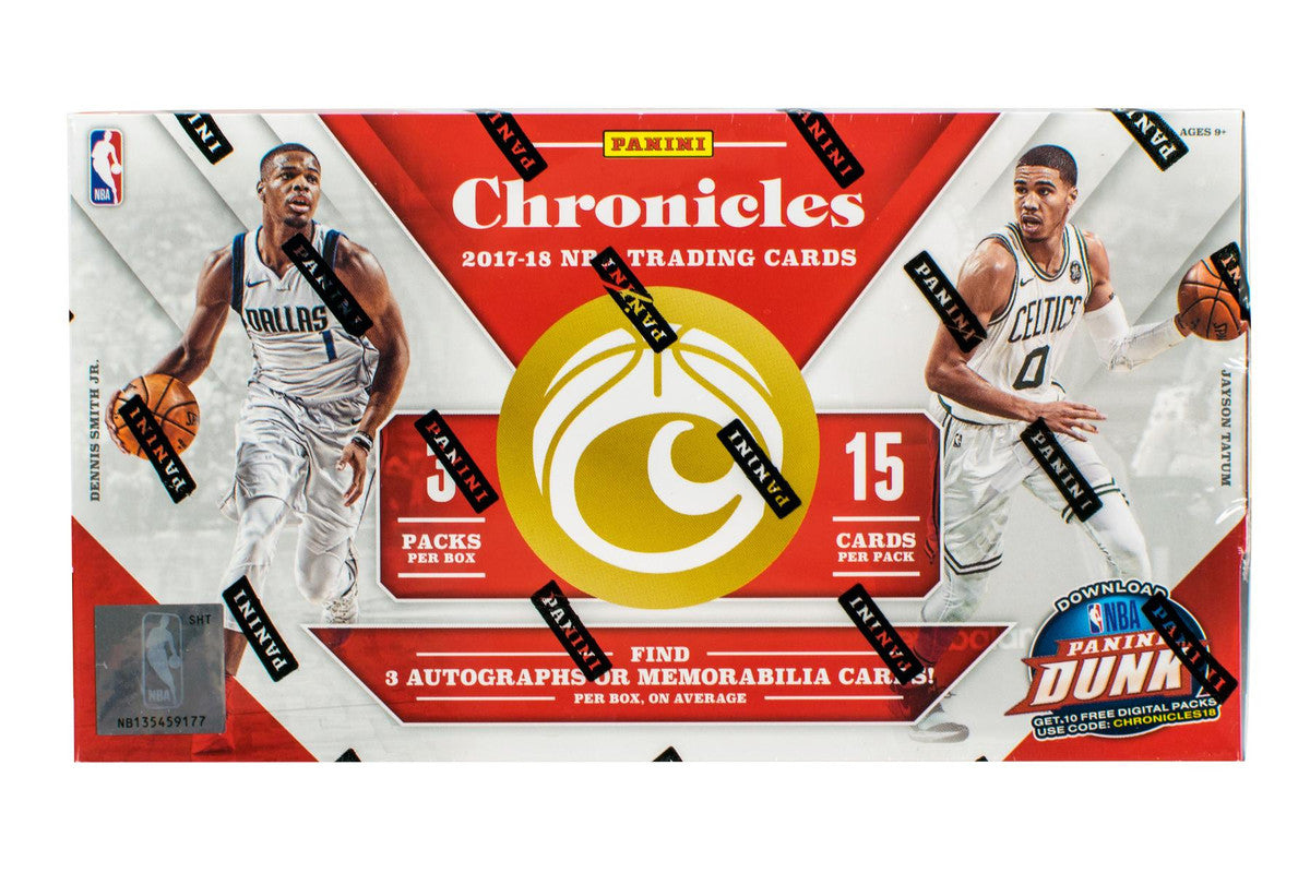 2017/18 Panini Chronicles Basketball Hobby Box