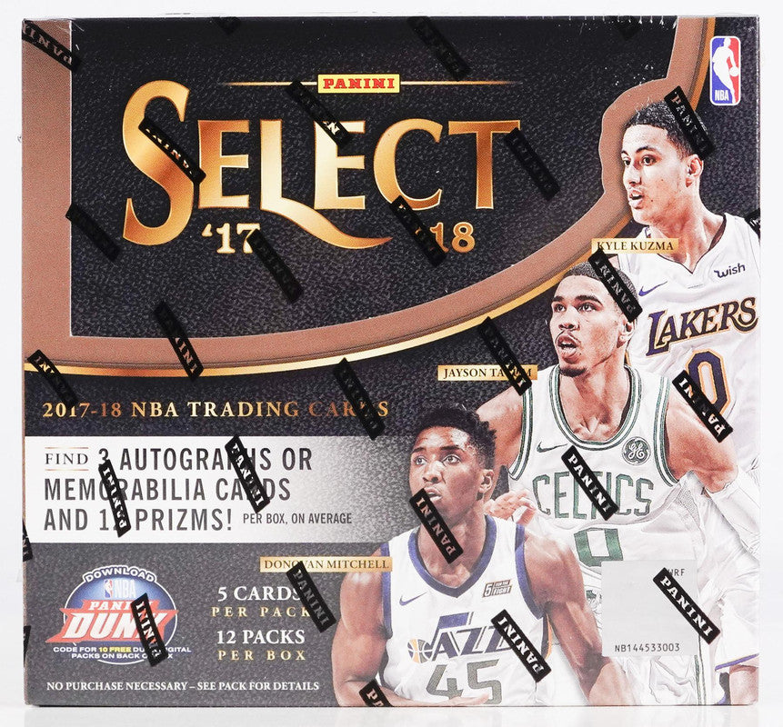 2017/18 Panini Select Basketball Hobby Box