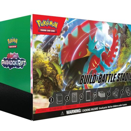 Pokemon Scarlet and Violet: Paradox Rift Build and Battle Stadium