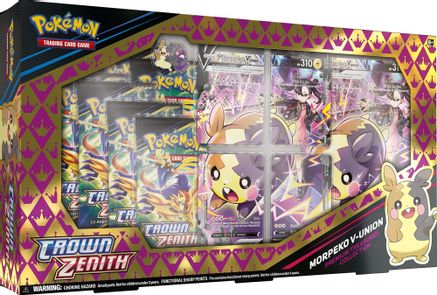 Pokemon TCG: Crown Zenith - Morpeko V-UNION Premium Treasures Collection Box