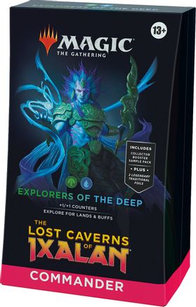 Magic the Gathering Lost Caverns of Ixalan Commander Deck - Explorers of the Deep