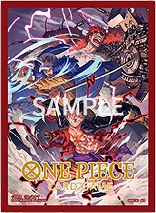 One Piece Card Game Official Sleeves (Three Captains)