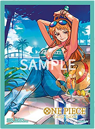 One Piece Card Game Official Sleeves (Nami)