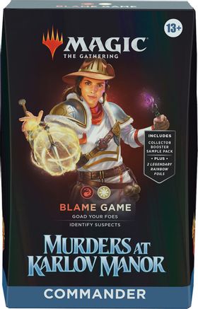 Magic the Gathering: Murders at Karlov Manor Commander Deck (Blame Game)