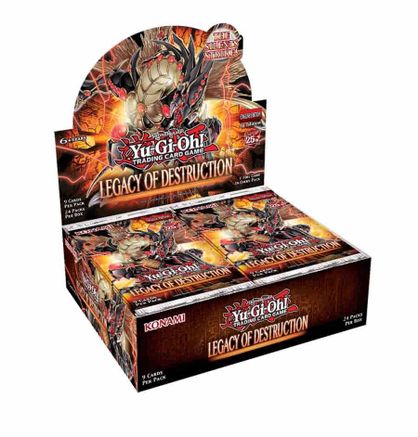 Yu-Gi-Oh Legacy of Destruction Booster Box