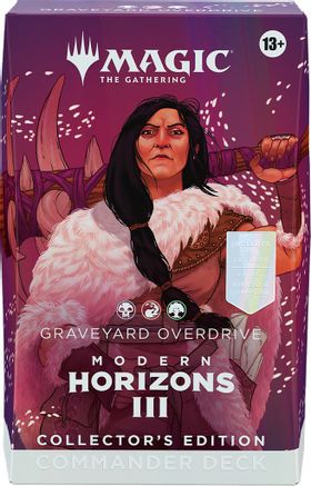 Magic the Gathering: Modern Horizons 3 Commander Deck Collectors Edition (Graveyard Overdrive)