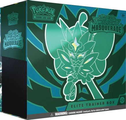 Pokemon Scarlet and Violet: Twilight Masquerade Elite Trainer Box