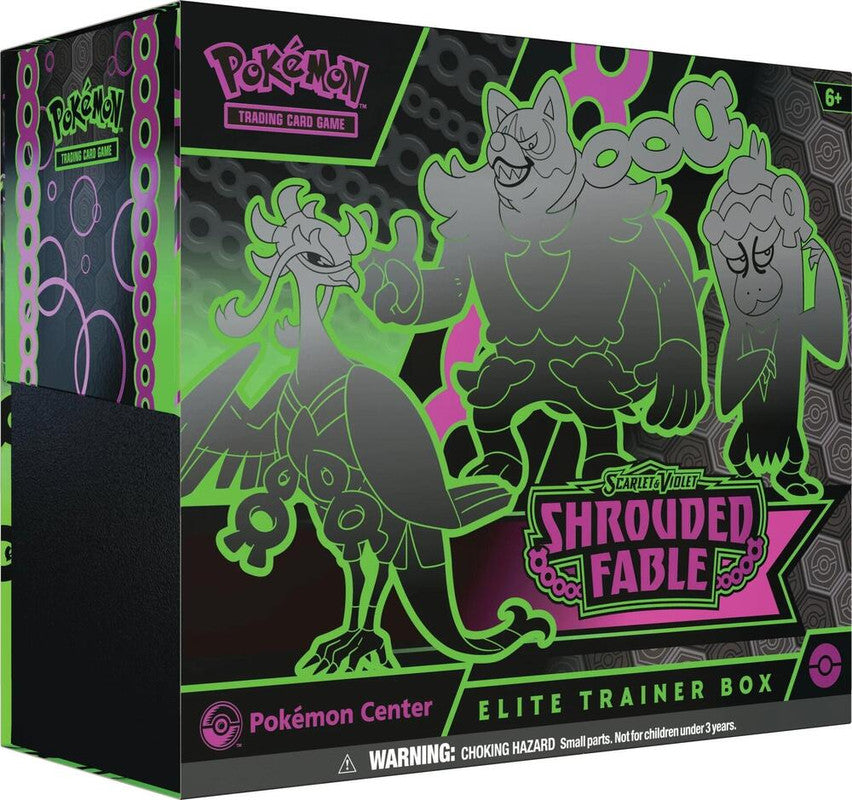 Pokemon Scarlet and Violet: Shrouded Fable Pokemon Center Elite Trainer Box