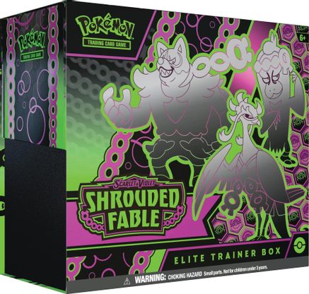 Pokemon Scarlet and Violet: Shrouded Fable Elite Trainer Box