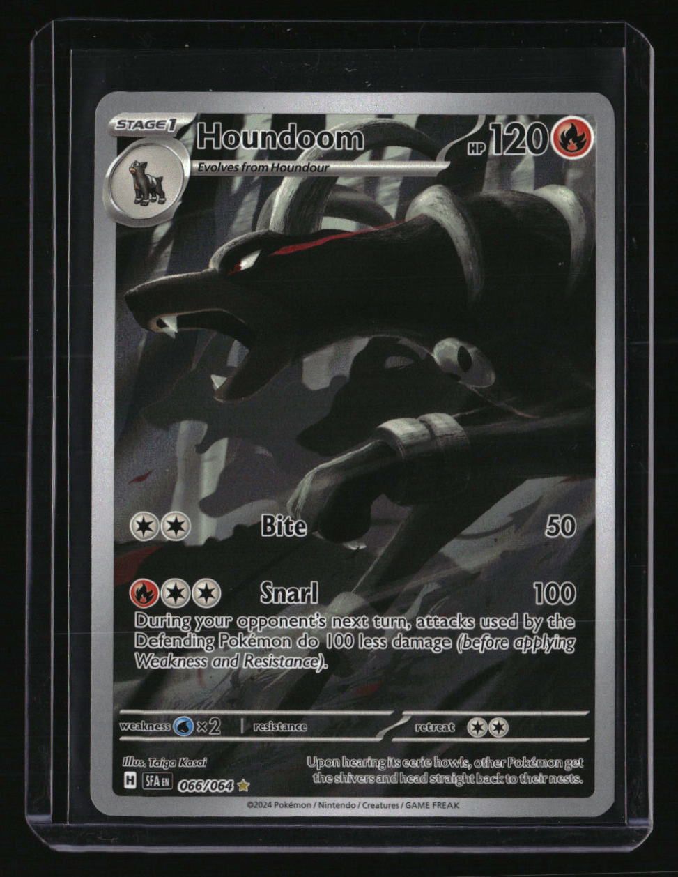 Shrouded Fable Houndoom Illustration Rare 066/064